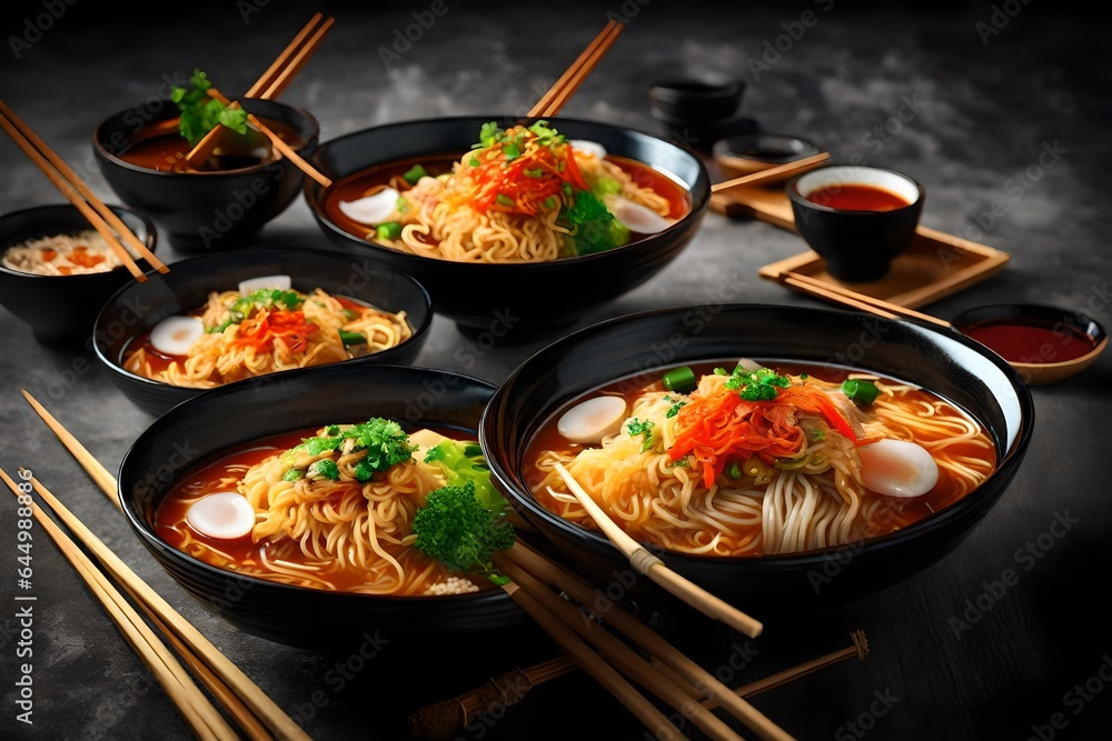 Topokki with ramen Topokki with ramen
