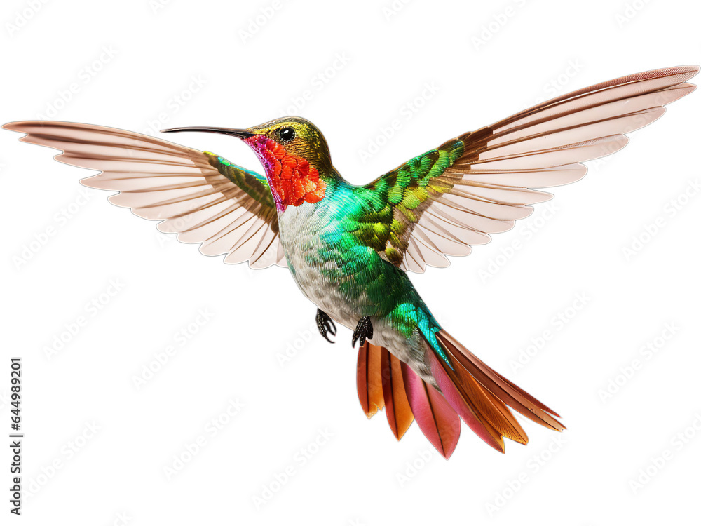 Hovering Hummingbird: Transparent Dance