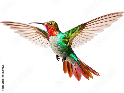 Hovering Hummingbird: Transparent Dance