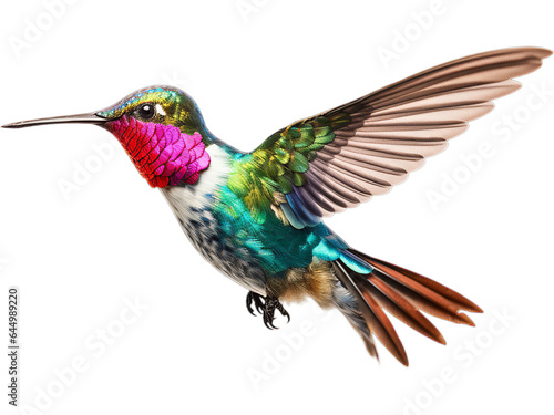 Hummingbird's Hovering Dance, no background