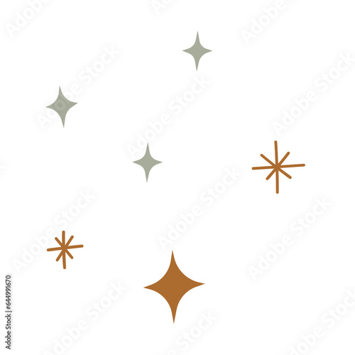 Diamond Stars Illustration