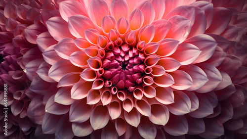 Sunlit Elegance: AI-Generated 8K Image of Dew-Kissed Dahlia Petals, Showcasing Nature's Fragility and Exquisite Detail in Pastel Hues