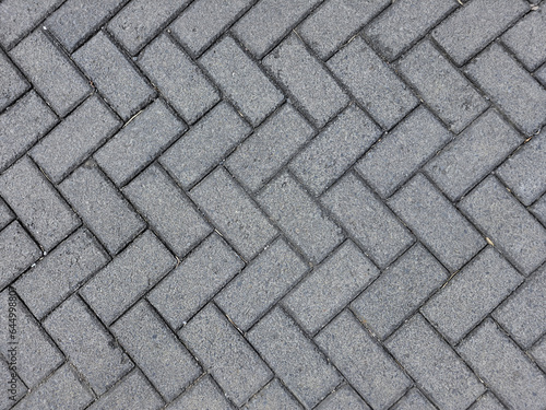 Outdoor grey paving texture  good for residential townhouse road complex or pavement or sidewalk base material.