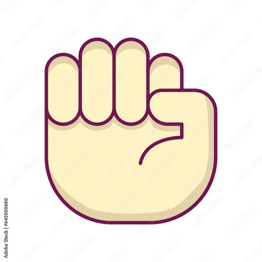 Hand icon vector on trendy design Hand icon vector on trendy design