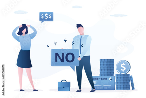 Banker refuses to lend to woman. Ban on obtaining loans, businesswoman can not get loan, bankruptcy. Bank refused to refinance loan, overdue debt. Unreliable borrower,