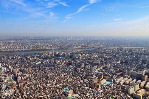 Tokyo city Sumida and Edogawa ward photo