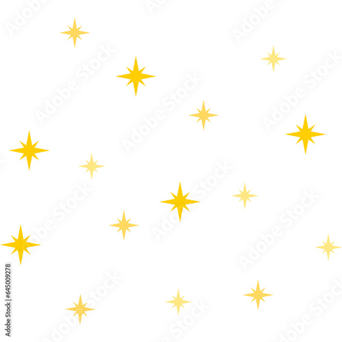 Sparkling Gold Stars