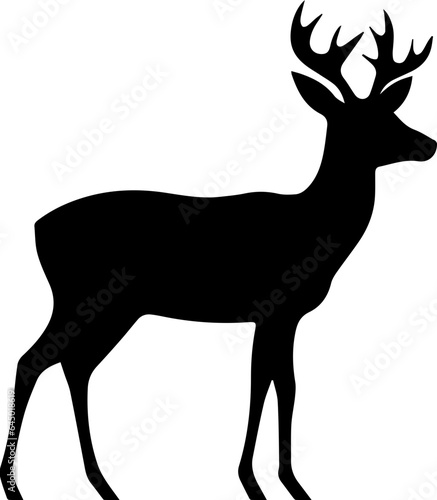 Roe deer flat icon
