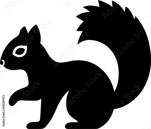 Squirrel flat icon