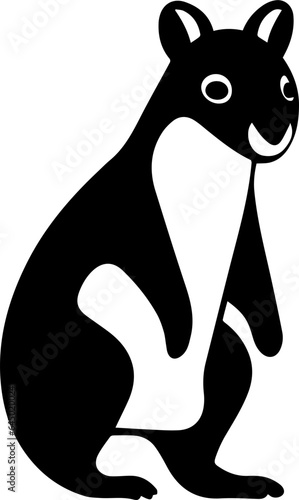 Tree kangaroo flat icon
