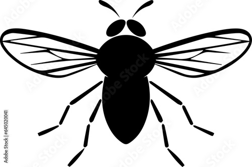Tsetse fly flat icon