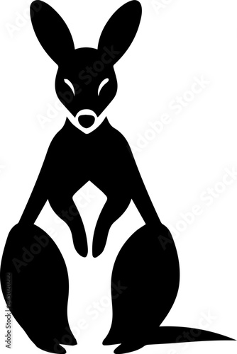 Wallaby flat icon