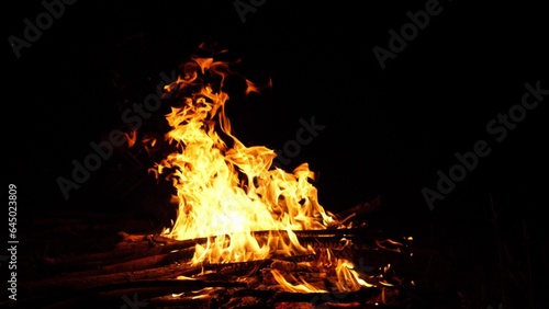 fire bonfire night flame