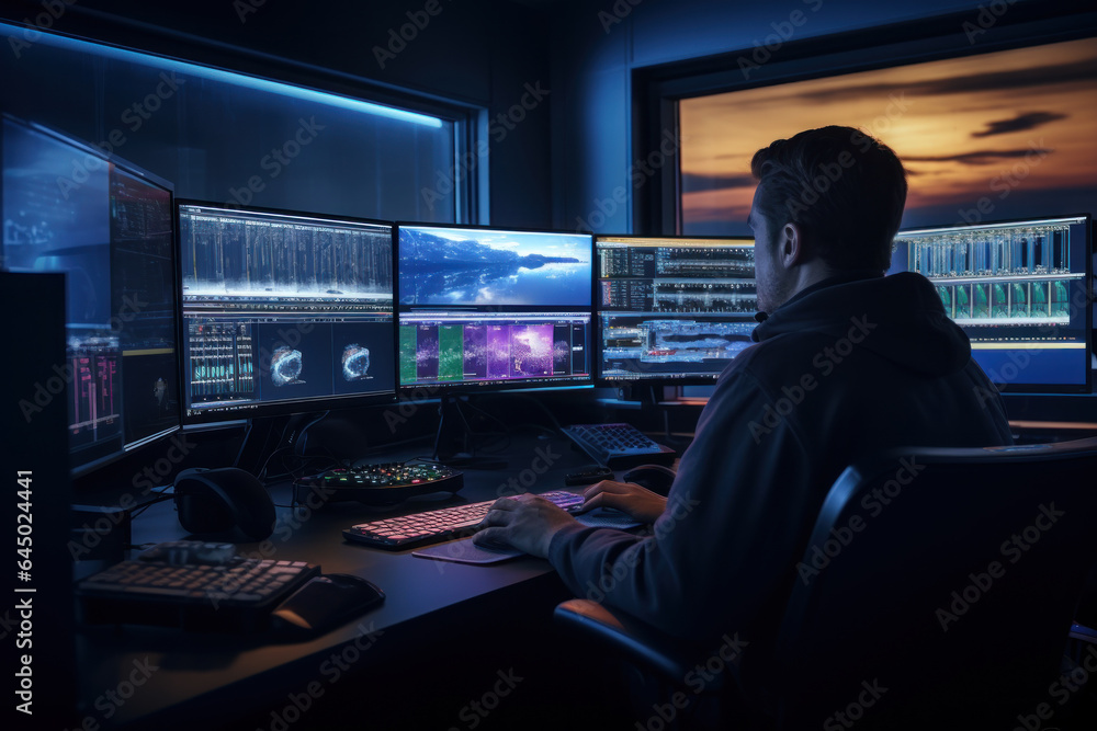 A professional uses digital tools to manage projects, exemplifying the integration of technology for efficiency in their career. Generative Ai. A professional uses digital tools to manage projects, exemplifying the integration of technology for efficiency in their career. Generative Ai.