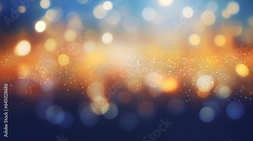 Abstract Blurred Bokeh Light Background