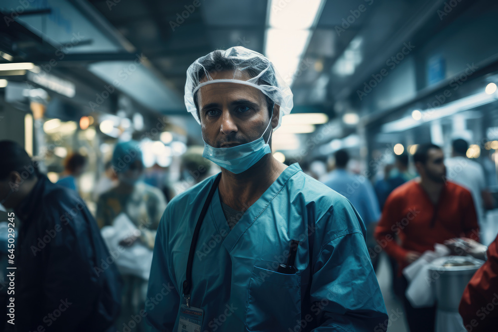 An international worker seeking medical care in a foreign country, addressing healthcare challenges. Generative Ai. An international worker seeking medical care in a foreign country, addressing healthcare challenges. Generative Ai.