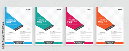 Corporate business creative a4 adviser modern flier, best marketing agency company promotion book flyer, a4 leaflet with luxury style handout concept layout