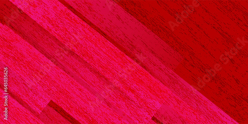 Dark red grunge stripes abstract banner design. Geometric technology vector background