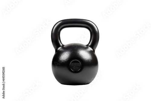 Kettlebell Gym Equipment with Transparent Background. AI