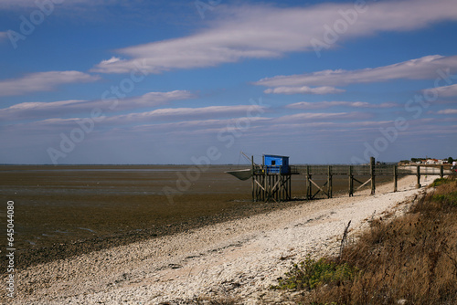 Beach on the east coast of France, La Rochelle