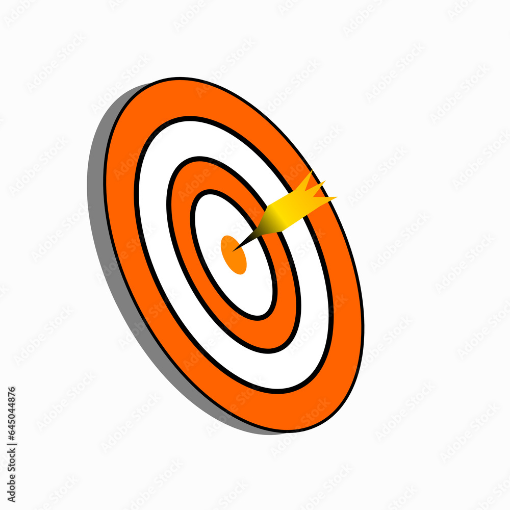 target with arrow target with arrow