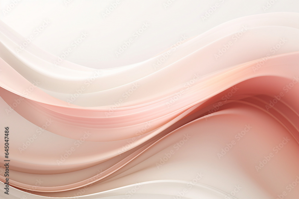 Picture of abstract smooth pastel silk background generative ai Picture of abstract smooth pastel silk background generative ai