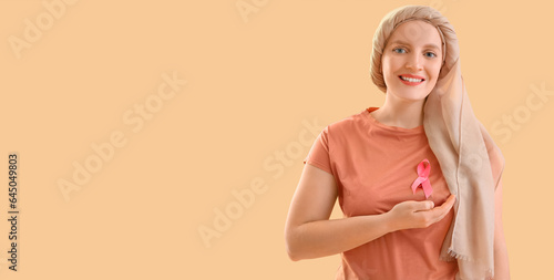 Young woman after chemother...