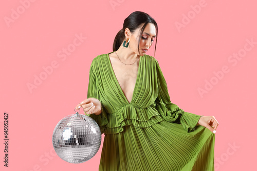 Fashionable beautiful woman...