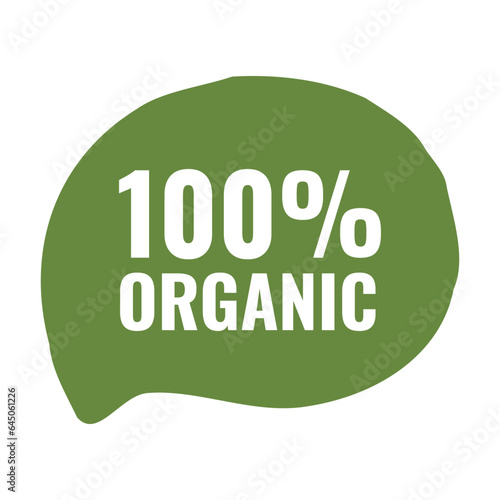 100 % organic