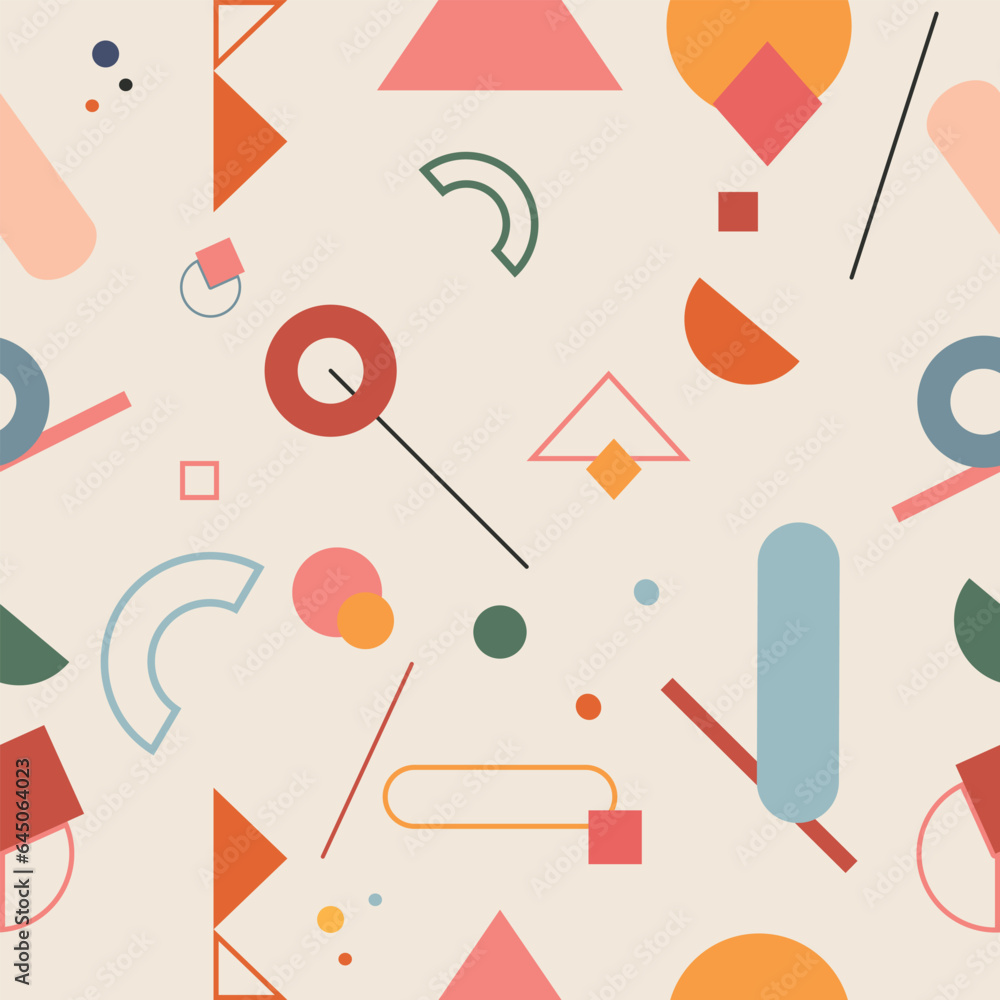 bright and colorful abstract and geometric pattern bright and colorful abstract and geometric pattern