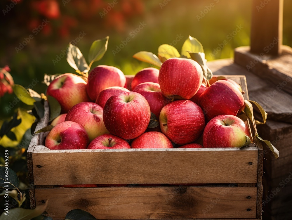 Apples in a basket Apples in a basket