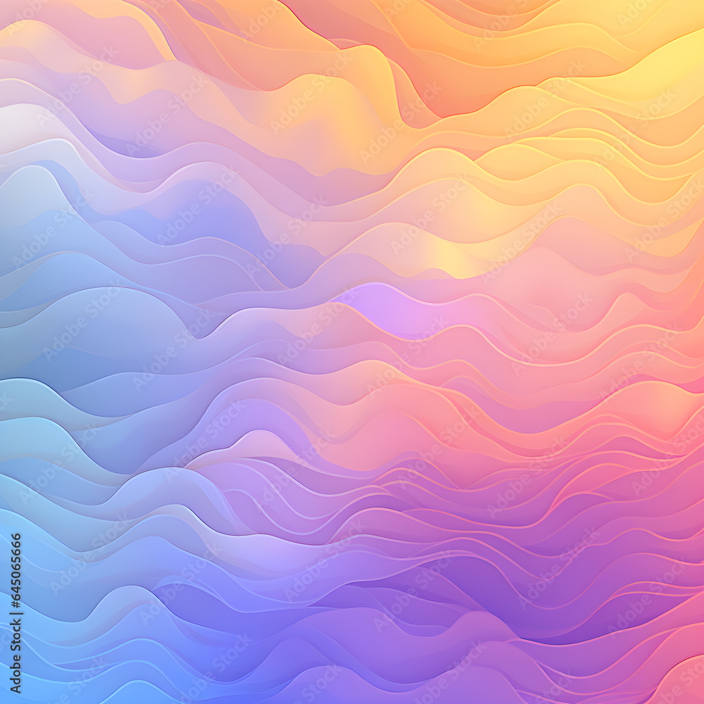 Fototapeta premium Abstract wave stripe line background, Ai Generated