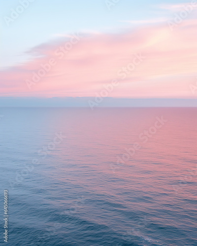 sunset of the ocean on savannah bay, aerial view