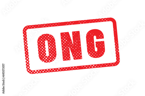 tampon ONG - organisation non gouvernementale