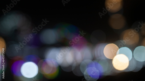 Fairy lights bokeh 