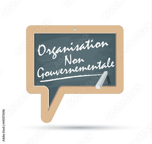 tampon ONG - organisation non gouvernementale