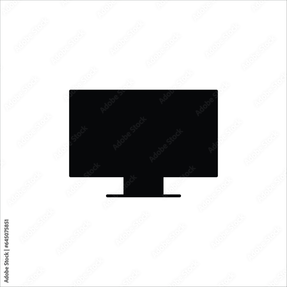 monitor icon design, illustration design monitor icon design, illustration design