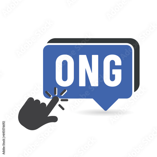 tampon ONG - organisation non gouvernementale