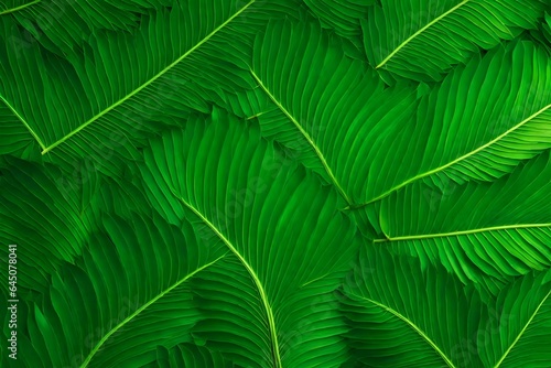 green leaves background