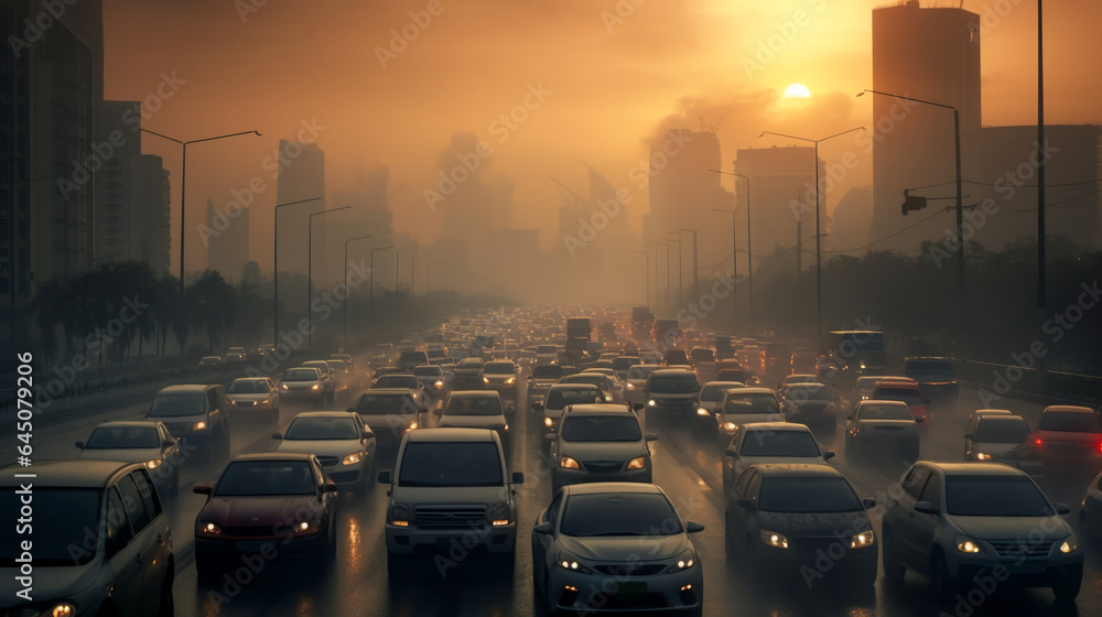 Air Pollution in Megalopolises