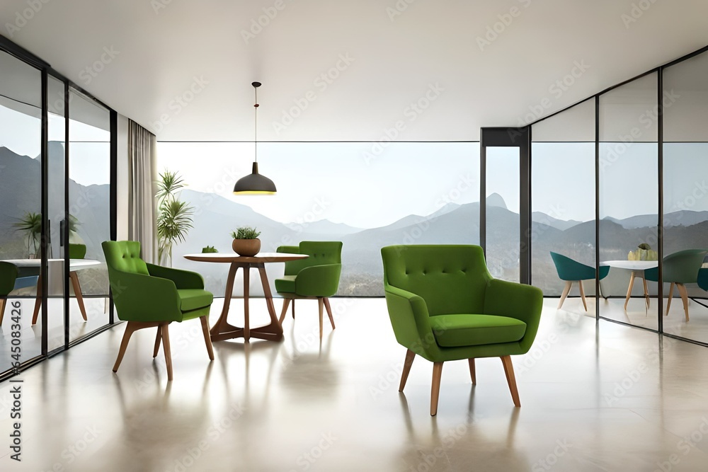 Fototapeta premium modern dining room