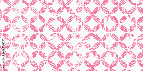 Vector seamless texture background. Pattern art illustration design. Grunge watercolor style. Artistic retro fabric print decoration
