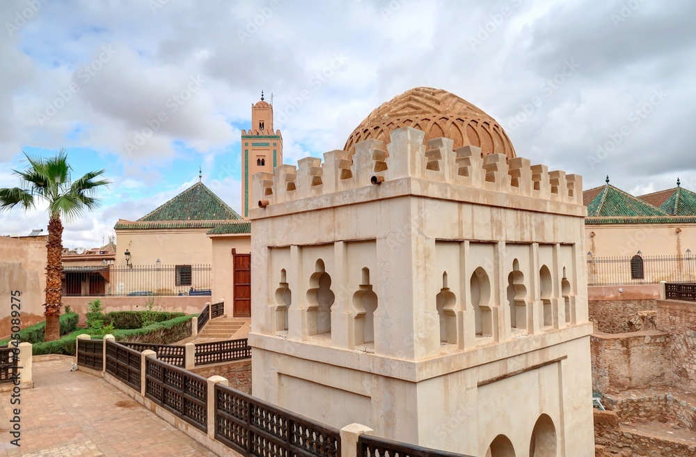 kouba Ba' Adiyn dans la médina de Marrakech