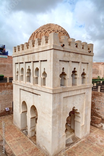 kouba Ba' Adiyn dans la médina de Marrakech photo