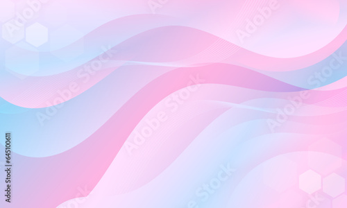Abstract Gradient Pink Blue liquid background. Modern background design. Dynamic Waves. Fluid shapes composition. Fit for website, banners, brochure, posters