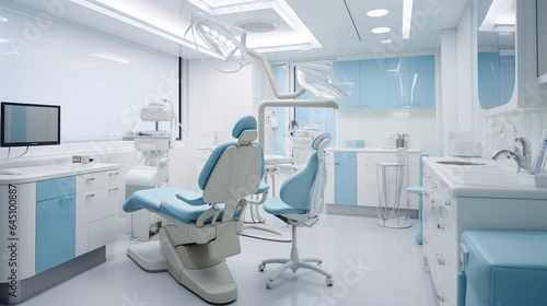 a dental office's sterilization room, highlighting the specialized dental equipment and sterilization procedures © ra0