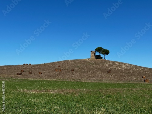 Landscape in maremma Tuscany