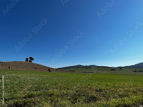 Tuscany maremma landscape