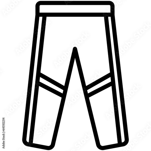 Jogger Pants icons, are often used in design, websites, or applications, banner, flyer to convey specific concepts related to fashion 