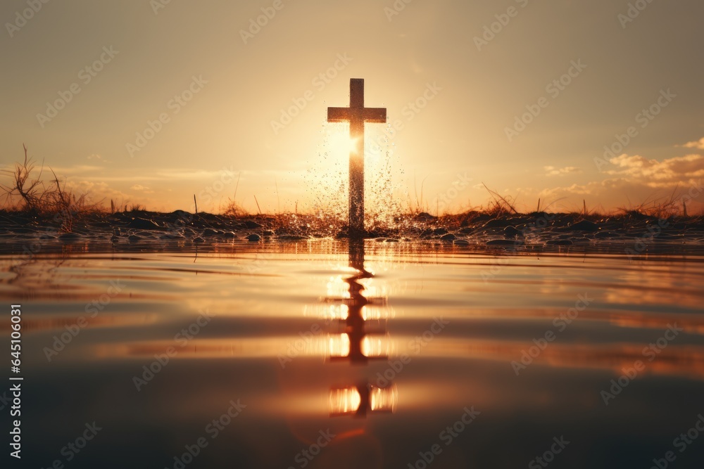 Religion, salvation mankind, bible, Christianity. Faith Prayer Jesus Christ Christian Religion background Eucharist Therapy Bless God Helping Repent Catholic Easter Lent Mind Pray banner copy space.
